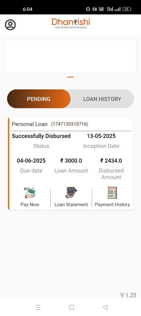 Dhanrishi Loan App Review 