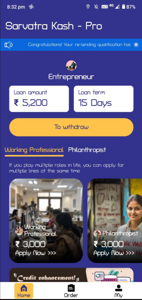 Sarvatra Kash Loan Approval 