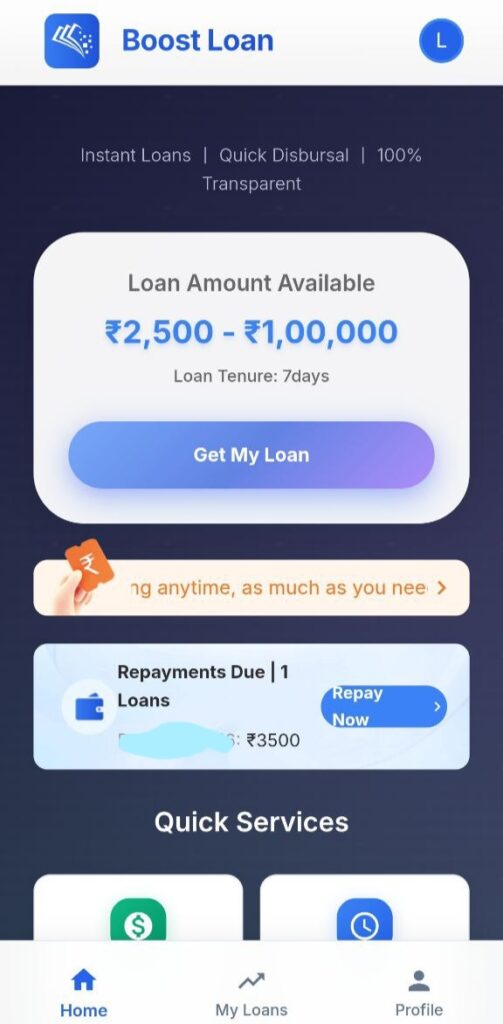 Boost Loan App download
