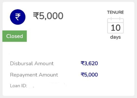 5000 loan instant approval