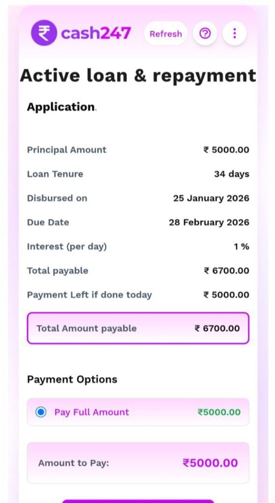 Cash24×7 Loan Apply