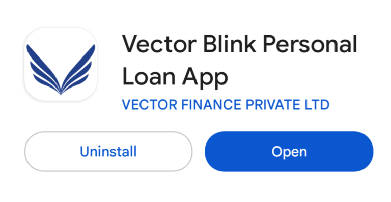 Vector blink loan app
