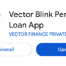 Vector blink loan app