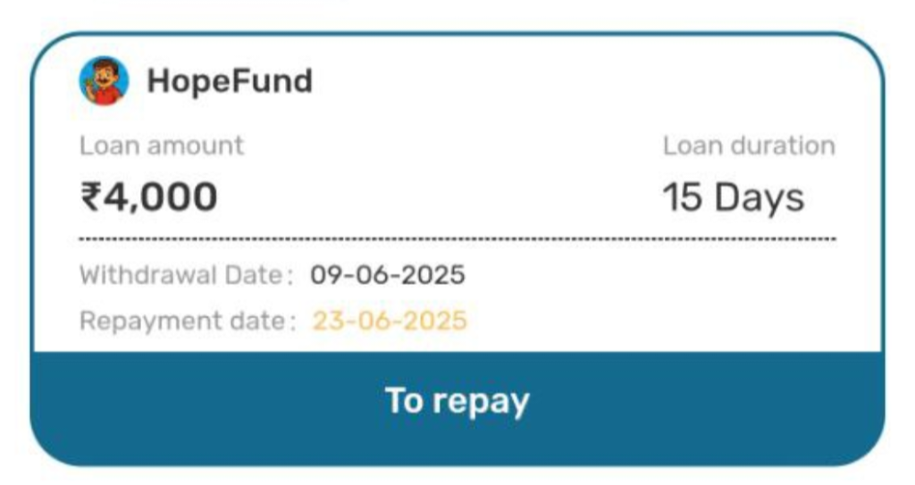 Hope Fund Loan App Download Apk