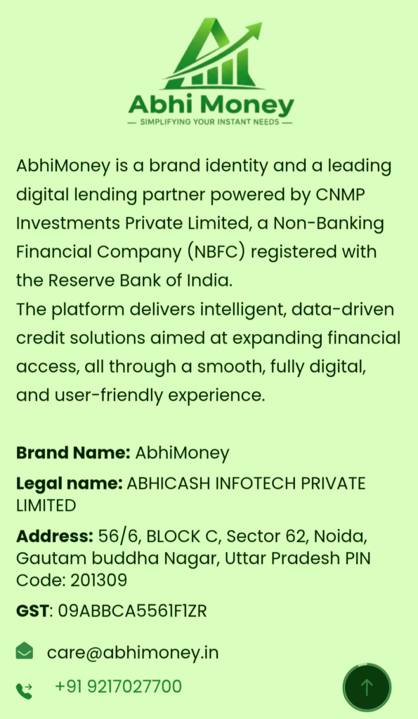 AbhiMoney Loan App